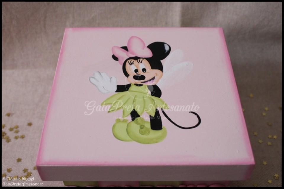 Caixa recordações de bebé Fairy Minnie2.JPG