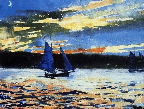 Winslow Homer - Gloucester Sunset