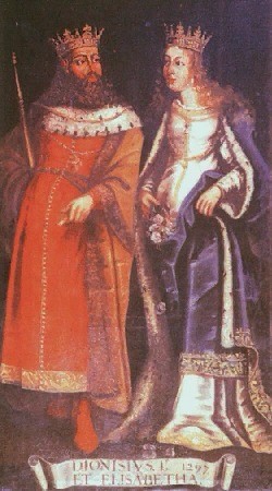 Rainha Santa Isabel ao lado de Dom Dinis.jpg