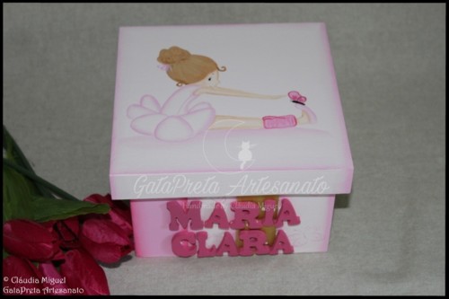 Caixas recordações de bebé Descanso das Bailari