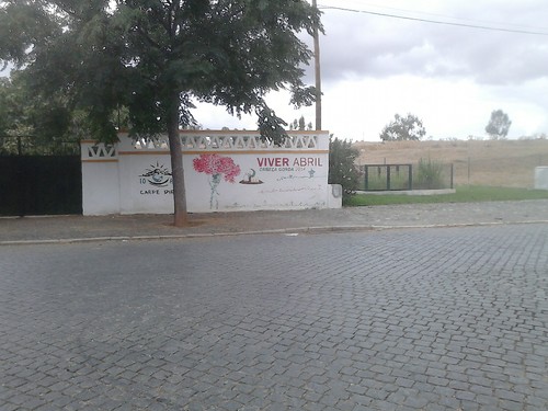 Mural 25 de Abril @ Cabeça Gorda, Beja