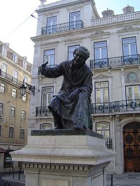 Estátua do poeta António Ribeiro, o Chiado.JPG