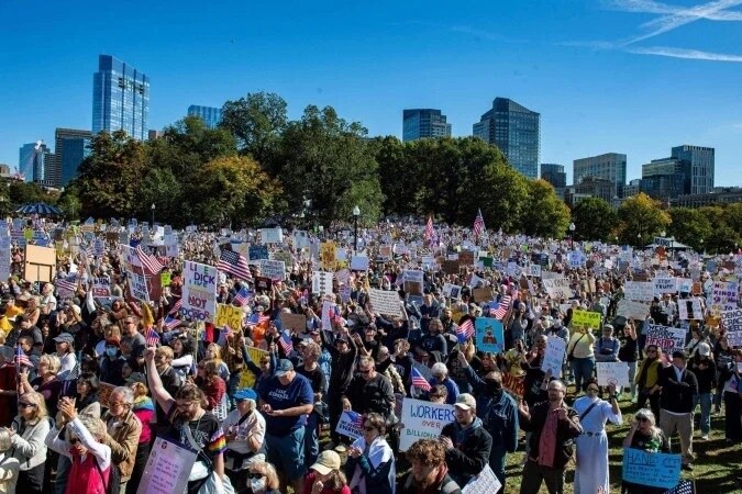 protestos-da-campanha-no-kings-nos-estados-unidos-