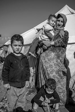 iraque, 2014, erbil,campo de refugisdos sírios e 