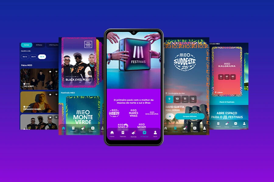 App Festivais MEO: uma experiência agregadora e inovadora