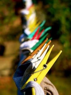 Pendura a alma no varal e deixa que as coisas ruin