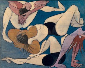 Acrobatas de Almada Negreiros