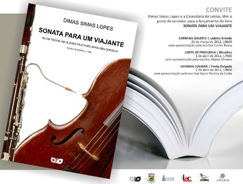 O primeiro livro de Dimas Simas Lopes...