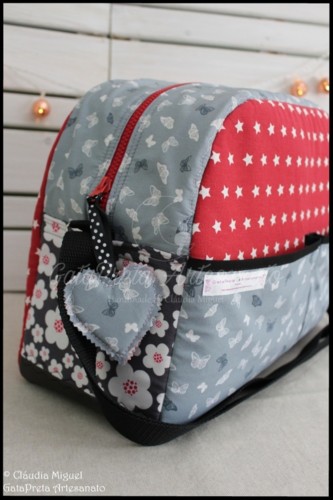 Mala maternidade e bolsa documentos Flying Buttefl