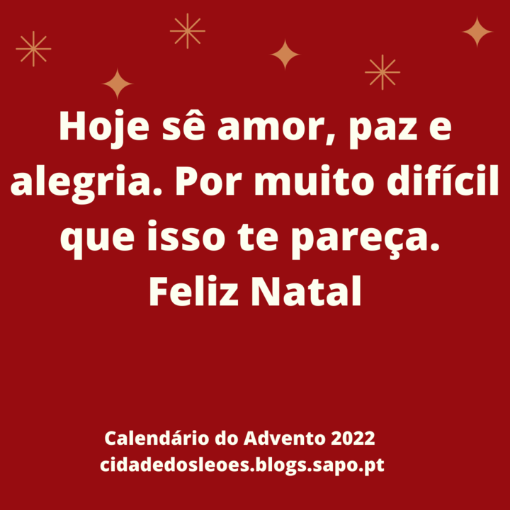 Imagem para as Redes Sociais a Vermelho e Dourado 