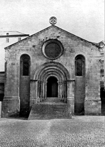 A Igreja  de Sant&#39;Iago depois das obras de restaur