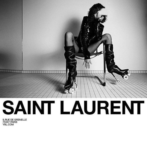 Yves-Saint-Laurent-Introduced-Roller-Skate-High-He