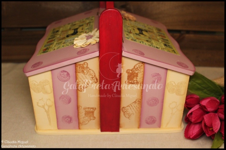 Caixa de costura XXL e caixa agulhas Sewing Quilts