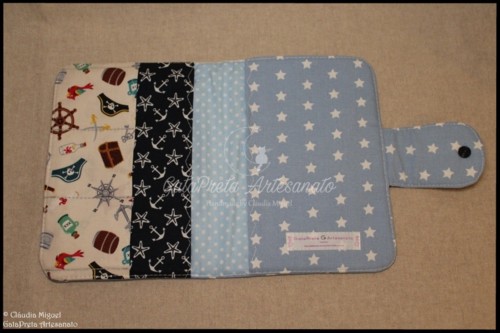 Muda-fraldas, bolsa fraldas, babete e capa doc. Bl