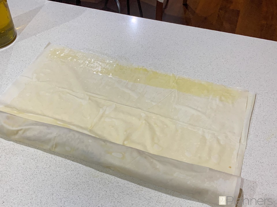 Portuguese Sausage Puffs with Honey-Mustard Sauce Recipe - The2Planners