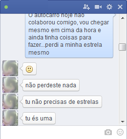 Conversa de Facebook