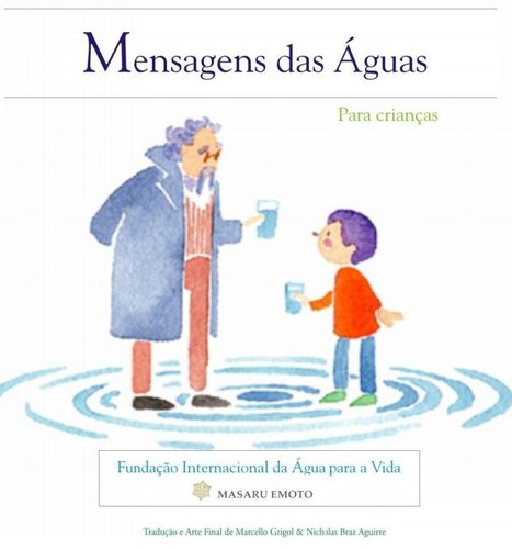 E-livro infantil Mensagens na Agua