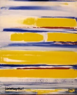 Isabel Magalhães tarde solar; 2000; 92 x 73 cm; acrílico sobre tela