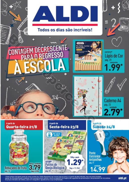 Antevisão Folheto ALDI Promoções a partir de 21