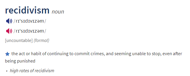 2021-05-09 13-16-14 recidivism noun - Definition, 
