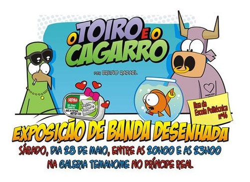 A exposição do Bruno Rafael prosseguiu viagem...