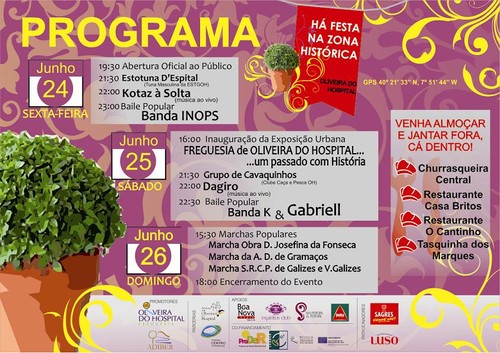 HÁ FESTA NA ZONA HISTÓRICA