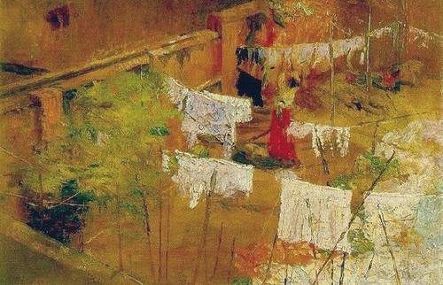 Eliseu d'Angelo Visconti, Estendendo Roupa, c. 194