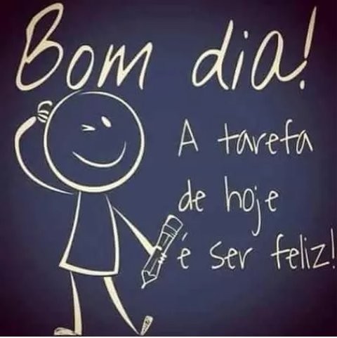 Bom dia a tarefa de hoje é ser feliz.jpg