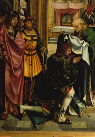 Investidura de um mestre da ordem de santiago_desc