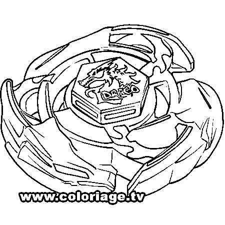 Desenhos do Beyblade para Colorir