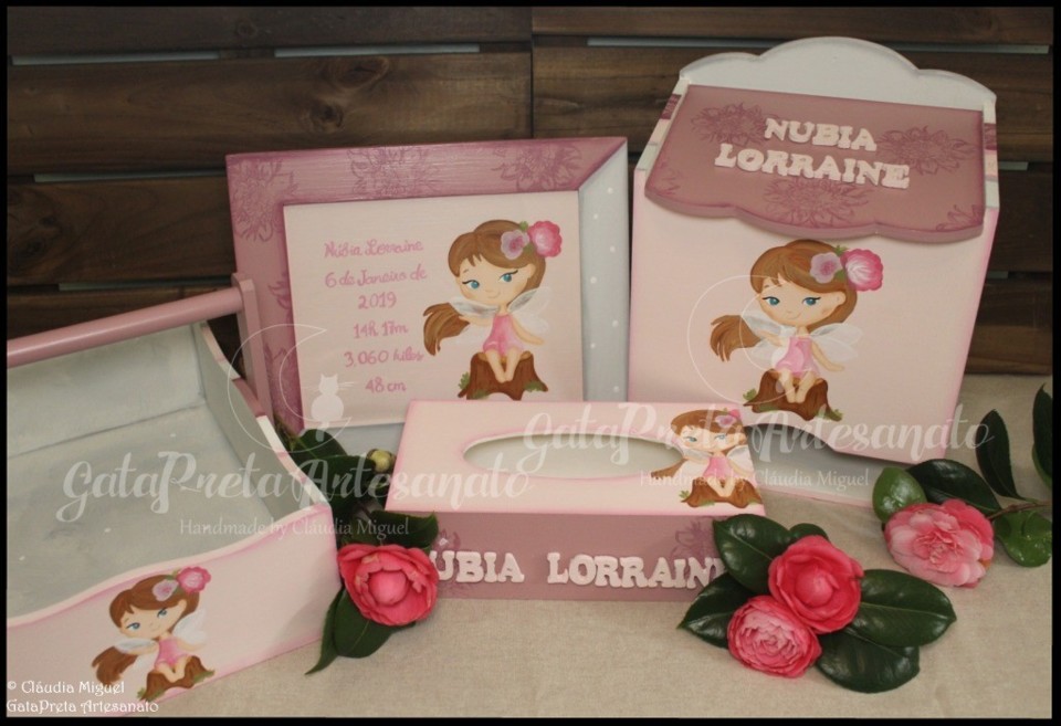 Conjunto de bebé Fada das Flores1.JPG