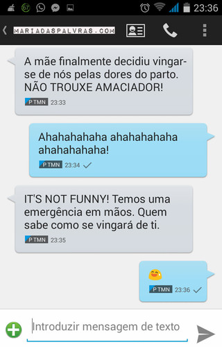 SMS Sister - Maria das Palavras | O Amaciador