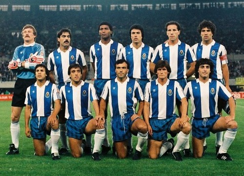 O onze inicial em Viena'87...
