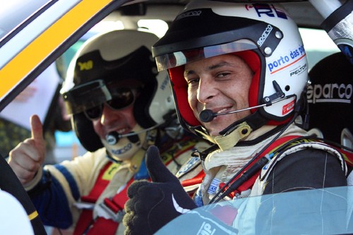 O sorriso, mesmo no final da prova...