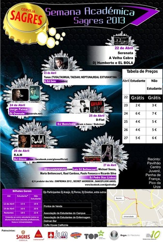 Jorge Palma é o cabeça de cartaz...