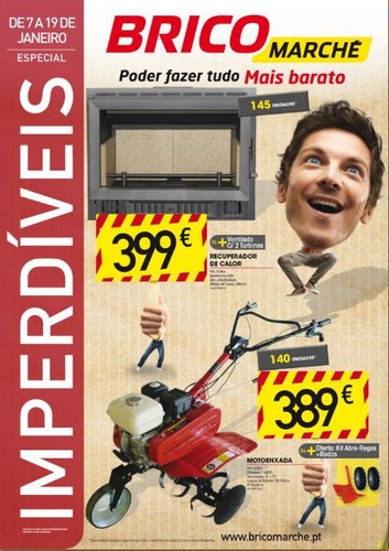 Folheto | BRICOMARCHÉ | de 7 a 19 janeiro
