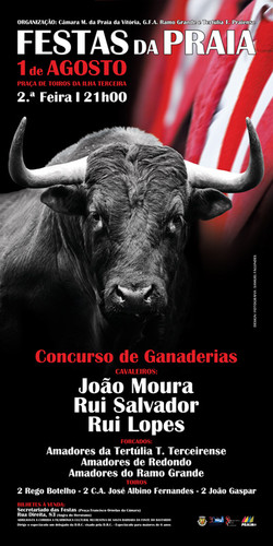 Um bom cartaz, domingo na Monumental Ilha Terceira...