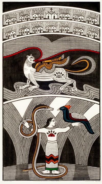 Xilogravura de Gilvan Samico (1928-2013) - REPRODUÇÃO