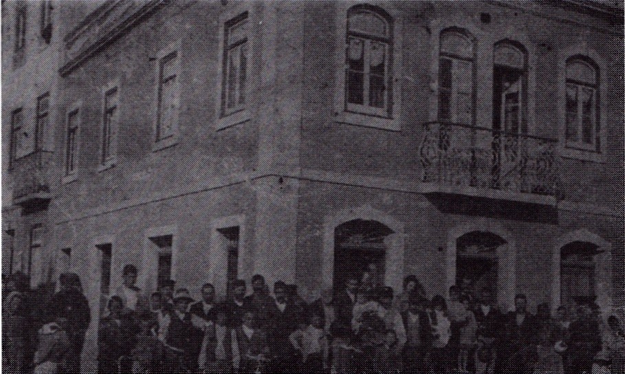 Grupo trabalhadores vidreiros, junto antiga mercea