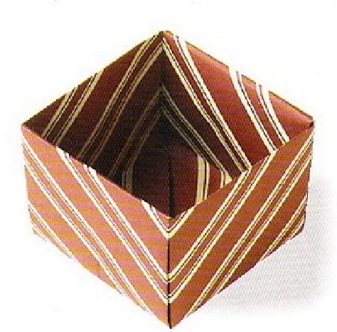 caixa de origami
