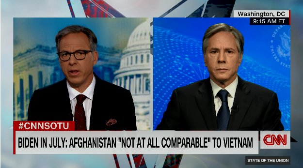 'This is not Saigon': Blinken says Afghanistan is different than Vietnam