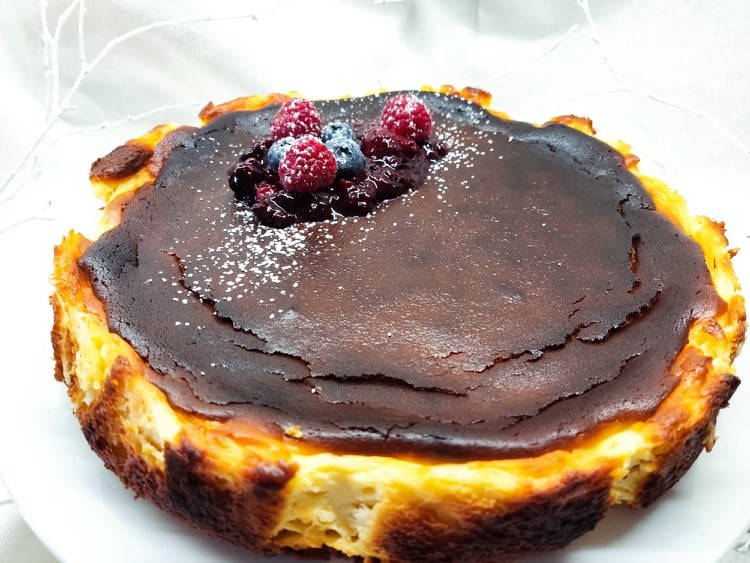 Cheesecake Basco da Nigella I Like 2 Eat