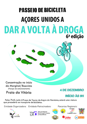 Pedalar contra a droga...