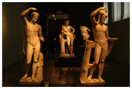 Sátiros (Praxíteles), Museu Arqueológico de Atenas, 2007.