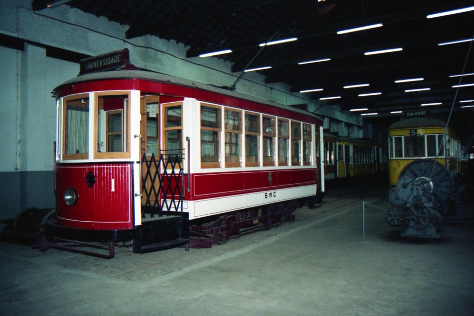 Museu dos Transportes Urbanos de Coimbra, vista ge