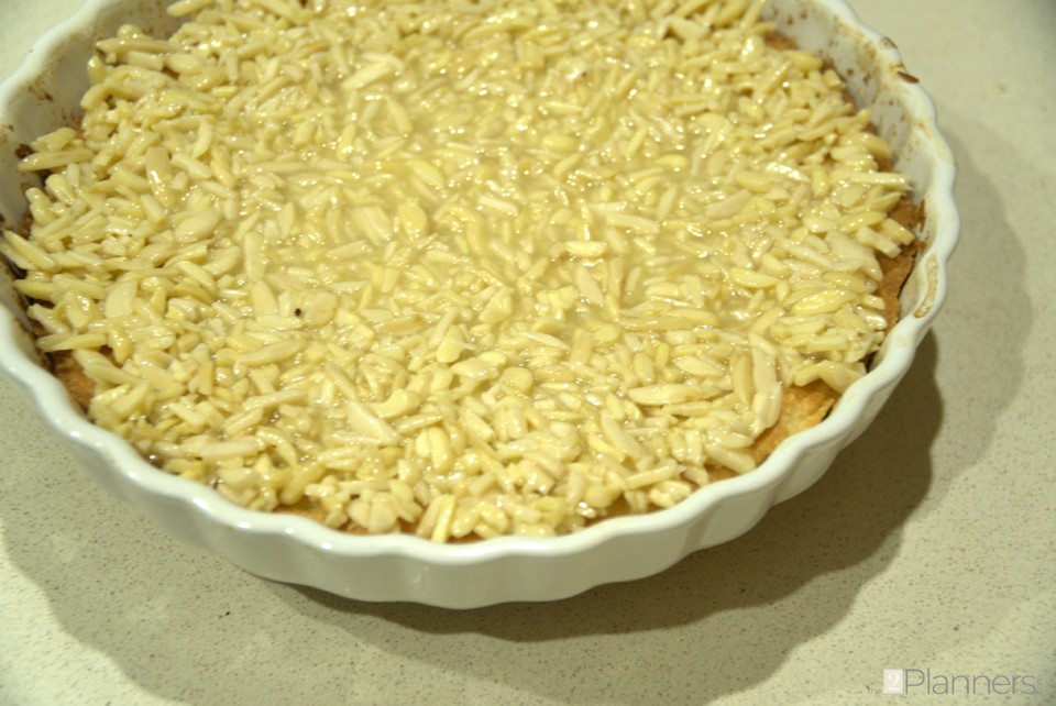 Caramelized Almond Tart Recipe - The2Planners
