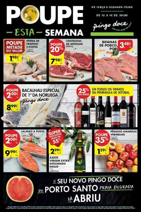 Antevisão Folheto PINGO DOCE Madeira Promoções 