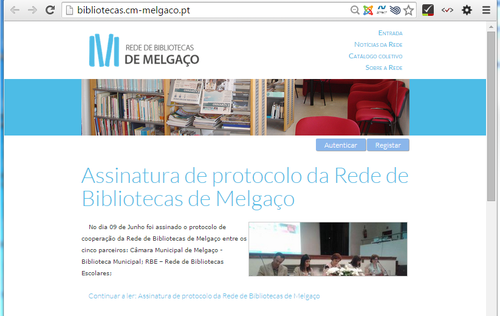 Visitar o sítio web...