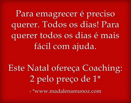 Coaching para Controlo de Peso