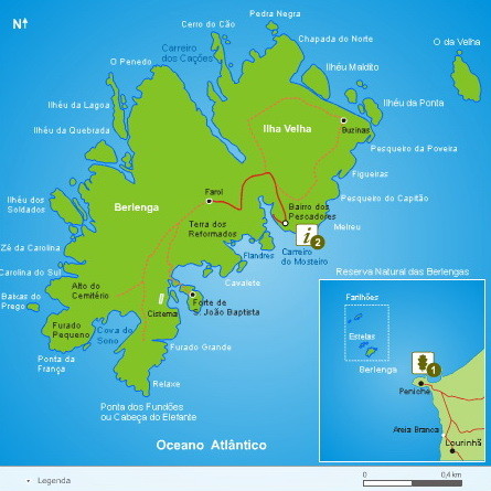 Berlengas_mapa